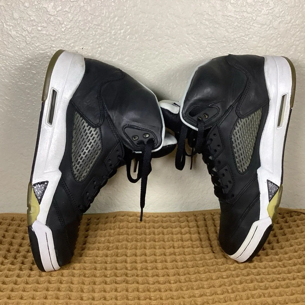 Jordan Air Jordan 5 Oreo Black White High Top Basketball Shoe 2013 136027-035